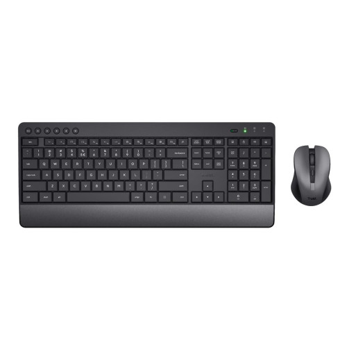 Klawiatura i mysz TRUST TREZO WIRELESS DESKSET ECO US-7435605
