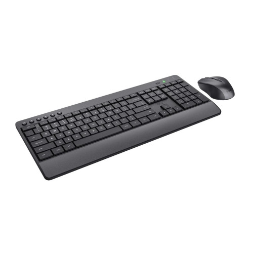 Klawiatura i mysz TRUST TREZO WIRELESS DESKSET ECO US-7435606