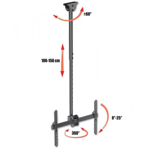 TECHLY UCHWYT SUFITOWY TV LED/LCD 37-70 CALI 50KG-7437600