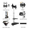 TECHLY STOJAK MOBILNY NA TELEWIZOR LED/LCD 37-70 C-7446675