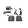 Przedłużacz/Extender HDMI do 50m po skrętce Cat.6/7 UTP, 1080p 60Hz FHD, HDCP 1.2, IR, audio(zestaw)-747602