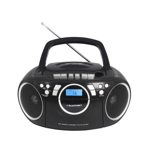 Przenośny radioodtwarzacz BB16BK FM/PLL/kaseta/CD/MP3/USB -747732