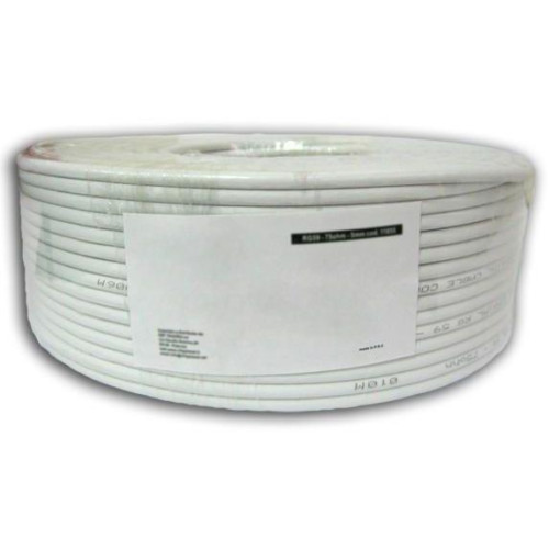 Kabel instalacyjny skrętka U/UTP Cat5e 4x2 linka CCA 100m szary -748935