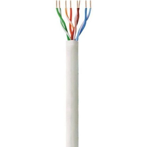 Kabel instalacyjny skrętka U/UTP Cat5e 4x2 linka CCA 100m szary-748936