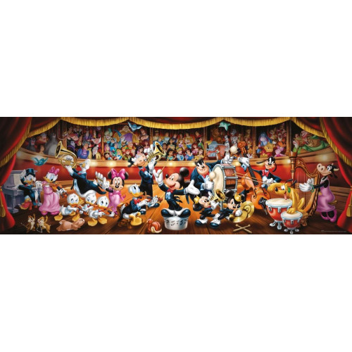 Puzzle 1000 elementów Panorama collection Disney orkiestra-751056
