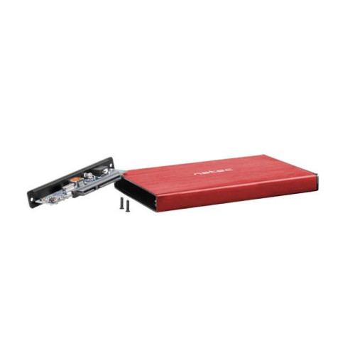 Kieszeń zewnętrzna HDD/SSD Sata Rhino Go 2,5 USB 3.0 czerwona-752474