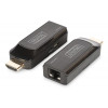 Mini Przedłużacz/Extender HDMI do 50m po skrętce Cat.6/7, 1080p 60Hz FHD, HDCP 1.2, z audio (zestaw)-753524