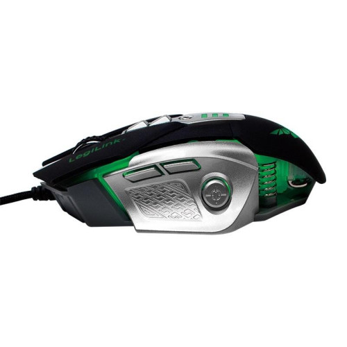 Mysz optyczna dla graczy 2400dpi odważniki LED-753004