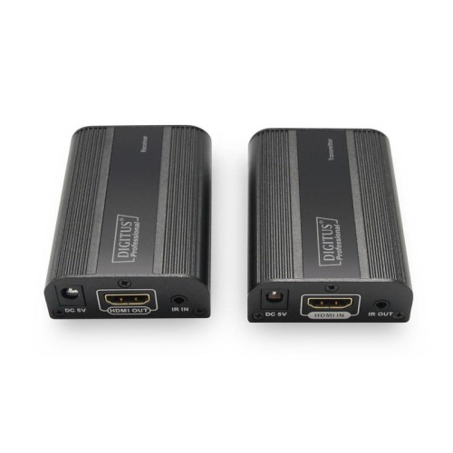 Przedłużacz/Extender HDMI do 30m/60m po skrętce Cat.6/7, 4K2K 60Hz UHD, HDCP 2.2, IR, audio (zestaw)-753491