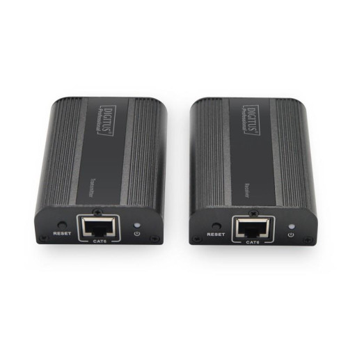 Przedłużacz/Extender HDMI do 30m/60m po skrętce Cat.6/7, 4K2K 60Hz UHD, HDCP 2.2, IR, audio (zestaw)-753492