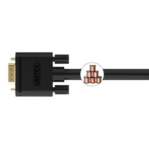 Kabel VGA PREMIUM HD15 M/M, 1.0m; Y-C511G -754323