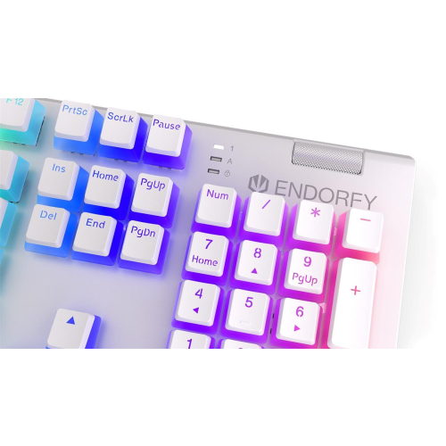 Klawiatura gamingowa ENDORFY Omnis Pudding Onyx White Blue RGB-7545655
