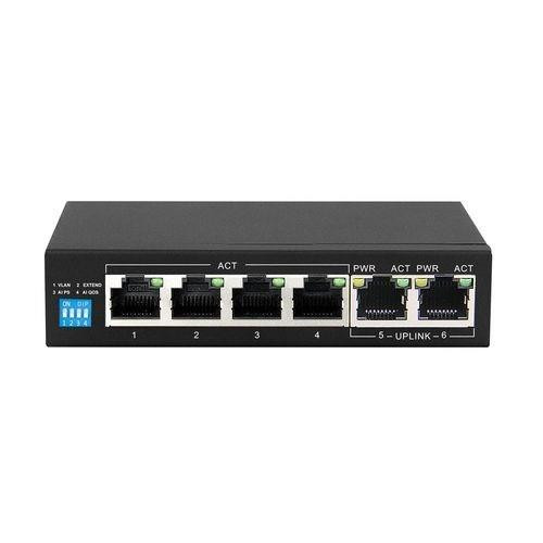 Extralink KRIOS Switch PoE 4x Gigabit PoE/PoE+, 2x-7546899