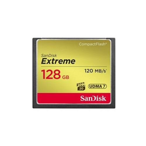 SANDISK COMPACT FLASH EXTREME 128GB 120 MB/s-7553061
