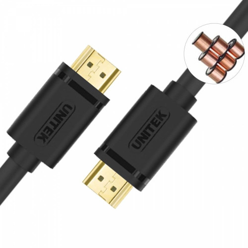 Kabel HDMI M/M 1,5m v2.0, pozłacany, Basic; Y-C137M -756832