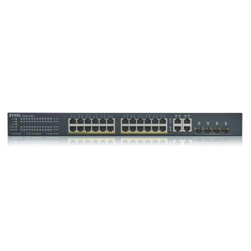 Przełącznik GS1920-24HPv2 28Port 24xGb and 4xGb 375W PoE NebulaFlex Cloud -758923