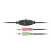 Słuchawki Canary z mikrofonem czarne -760238