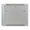 Szafa sieciowa wisząca 19 cali 9U rack 600x600, drzwi szyba, niedzielona, niezłożona, Szara-764621
