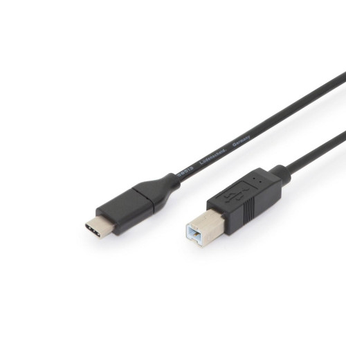 Kabel polaczeniowy USB 2.0 HighSpeed Typ USB C/B M/M, Power Delivery, czarny 1,8m-766410