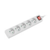 Listwa zasilająca 3m, biała, 5 gniazd, z wyłącznikiem, kabel wykonany z pełnej miedzi -767092