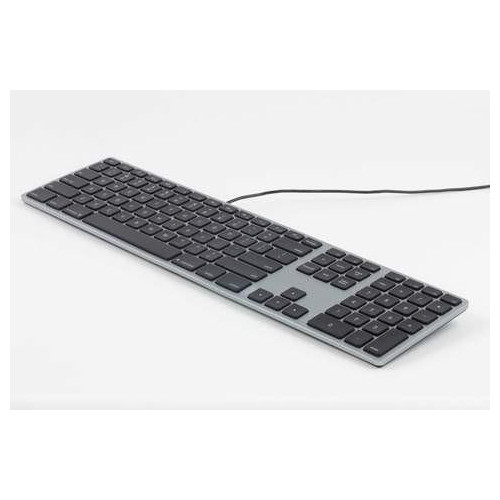 Klawiatura - aluminiowa Mac podświetlana RGB Space Gray -767617