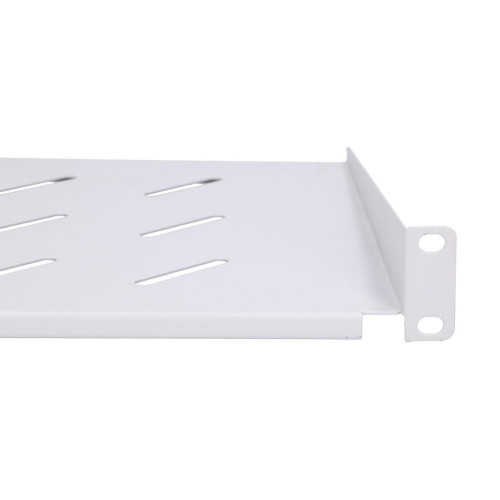 Półka rack 1U do szaf wiszących szara 25 cm-767988