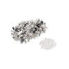 Wtyk sieciowy RJ45 8P8C kat.6 FTP (100szt) z prowadnic do linki i do drutu -771608