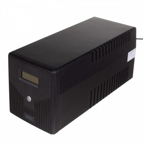Zasilacz awaryjny UPS Line-Ineractive LCD, 1000VA/600W, 2x12V/7Ah, AVR, 4xSCHUKO, USB, RS232, RJ45-771225