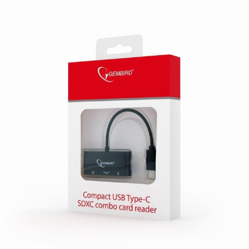 Czytnik kart na USB-C SDXC/combo/czarny-773512