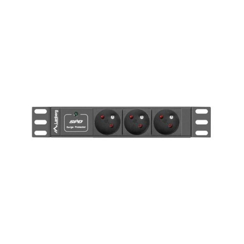 Listwa zasilająca Rack PDU 10 1U 3x PL 2m 10A czarna C14 -774600