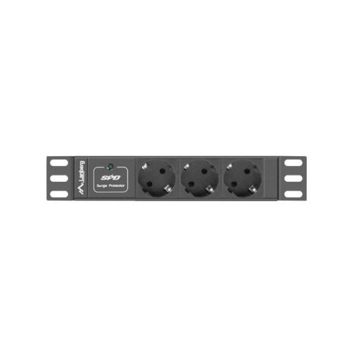 Listwa zasilająca Rack PDU 10 1U 3x Schuko 2m 10A czarna C14 -774608