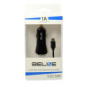 Ładowarka samochodowa USB + microUSB 1A czarna-775826