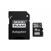Karta microSDHC 16GB CL10 + adapter-776152