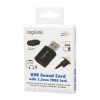 Karta dźwiękowa USB 2.0 3.5mm TRRS jack-777872