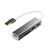 Hub USB 3.0 3 porty z czytnikiem kart -777935