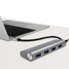 Hub 4xUSB 3.1, USB-C, aluminiowa obudowa-777945