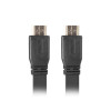 Kabel HDMI-HDMI M/M v2.0 5m czarny płaski-777989