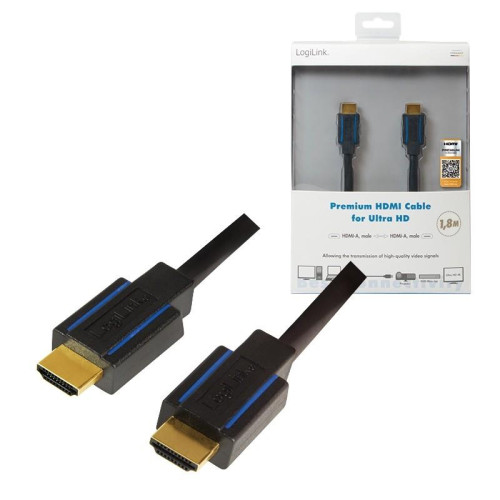 Kabel premium HDMI Ultra HD, 1.8m-777647