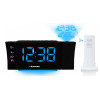 Radiobudzik z projektorem i ładowaniem USB CRP81USB-778669