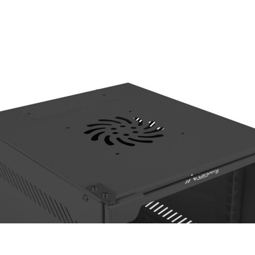 Szafa wisząca 10 cali 9U 280x310mm czarna -778995