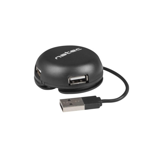 Hub USB 4 porty Bumblebee USB 2.0 czarny -779377