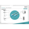 Patch cord kat.5e UTP, CU, AWG 26/7 0,5m Szary-7804116