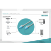 Kabel krosowy kat.5e UTP, CU, AWG 26/7 5m szary-7804201