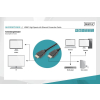 Kabel połączeniowy HDMI HighSpeed z Ethernetem 4K 60Hz UHD Typ HDMI A/HDMI A M/M 1m czarny-7804437