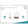 Kabel połączeniowy Displayport 1080p 60Hz FHD Typ miniDP/DP M/M 3m biały-7804490