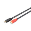 Kabel połączeniowy HDMI HighSpeed ze wzmacniaczem 1080p 60Hz FHD Typ HDMI A/HDMI A M/M 30m Czarny-7804558