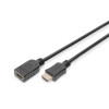 Kabel przedłużający HDMI HighSpeed z Ethernetem 4K 60Hz UHD Typ HDMI A/HDMI A M/Ż 2m Czarny-7804571