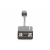 Kabel adapter Displayport z zatrzaskiem 1080p 60Hz FHD Typ DP/DSUB15 M/Ż 0,15m Czarny-7804583