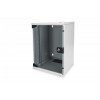 Szafa wisząca jednosekcyjna 10 cali 9U 464x312x300mm, drzwi szklane-780474