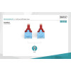 Patch cord U/UTP kat.5e PVC 1m czerwony-7804886